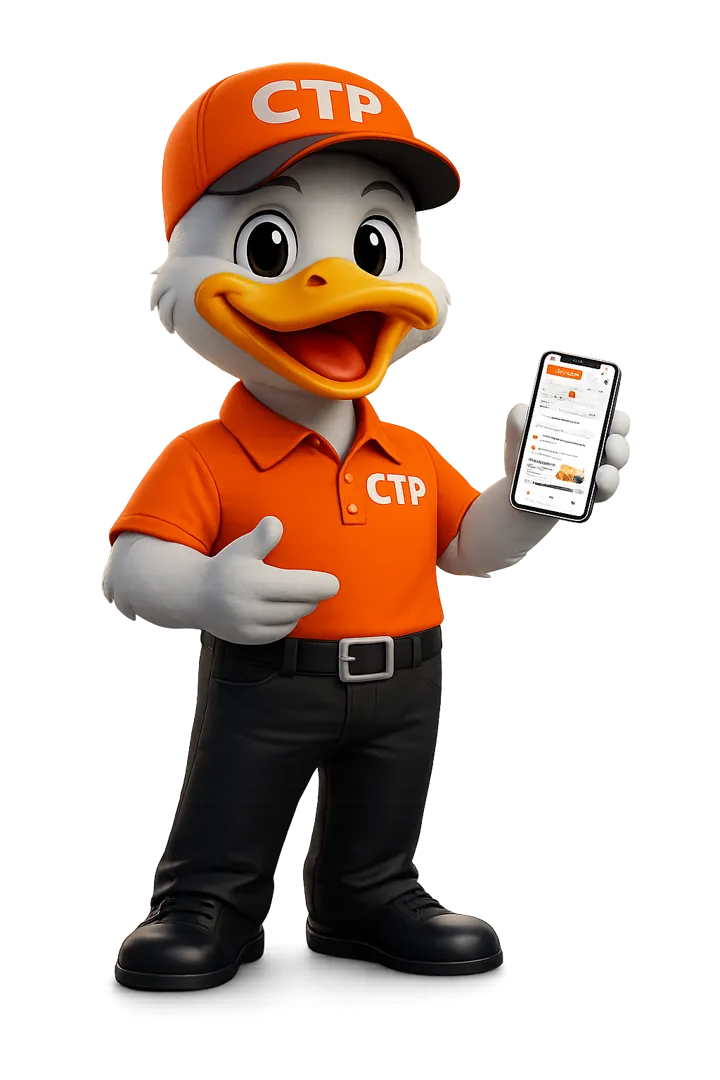 Mascote do Corridas Tio Patinhas